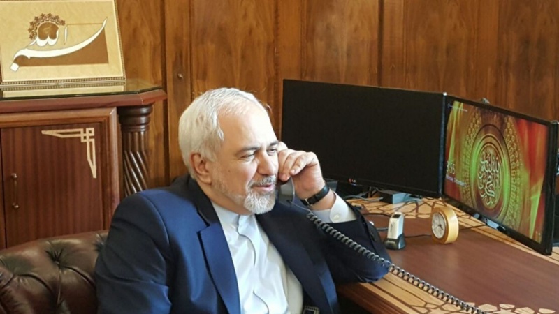 Iranian, Swedish Foreign Ministers talk over the phone