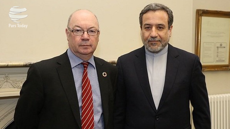 عراقچی با معاون وزیر خارجه انگلیس در بروکسل دیدار کرد/ تاکید بر حفظ برجام