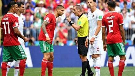 Portugal defeats Morocco 1 - 0