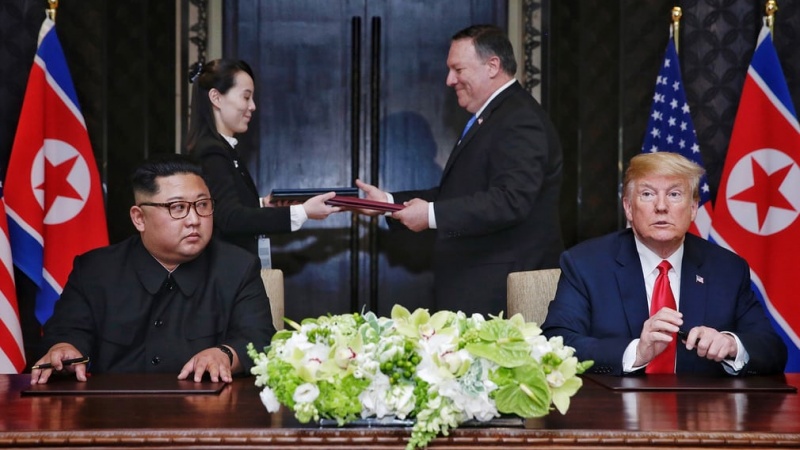 Iranpress: Commentary on Trump-Kim summit: "Kim has the winning card in the negotiations"