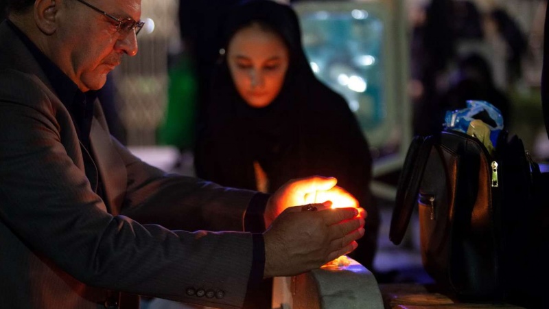 Iranpress: Photos: Ashura evening ceremony in Tehran