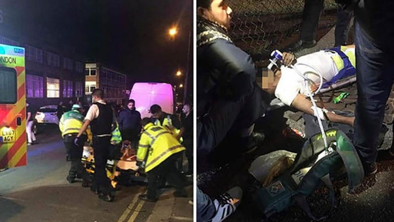 Iranpress: Car hits crowd of Muslims in London - injuries reported