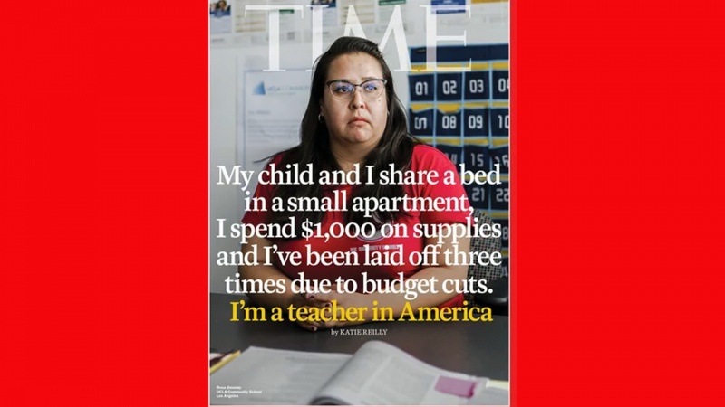 Iranpress: Spotlight on low wages many teachers in America
