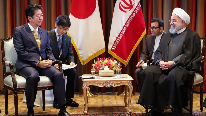 Iranpress: Rouhani welcomes Japanese participation in Iran