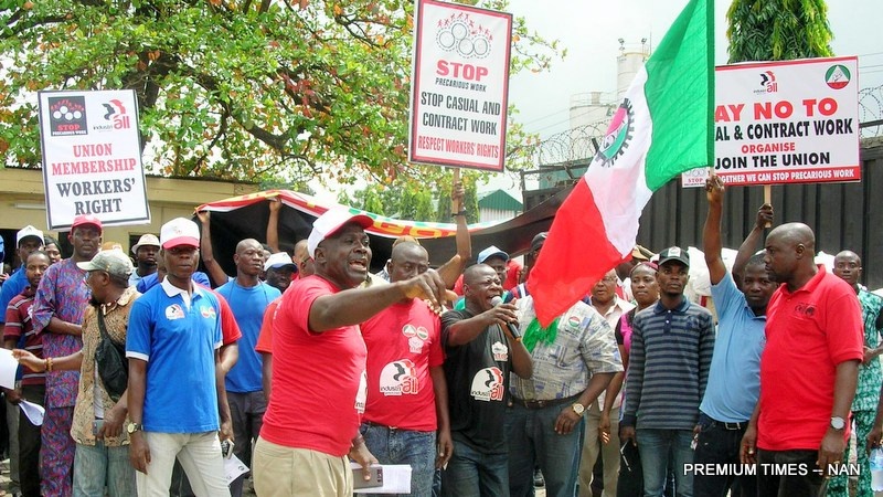 Iranpress: Nigerian unions launch general strike