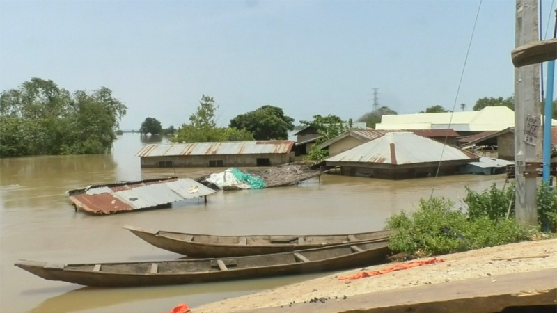Iranpress: Heavy seasonal rains cause severe flooding  in Nigeria 