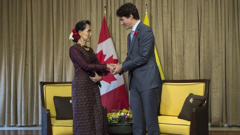 Iranpress: Canada revokes Aung San Suu Kyi