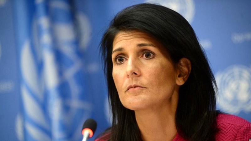 Iranpress: Nikki Haley resigns as US ambassador to the UN