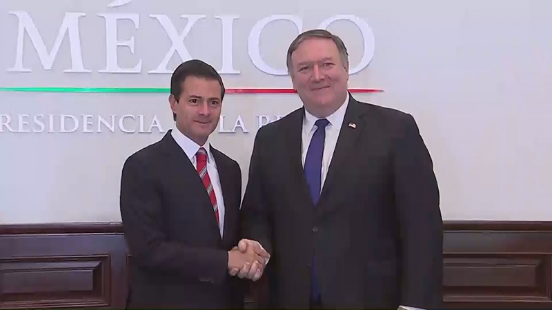 Iranpress: Pompeo asks Mexico to help tackle migration ‘crisis’