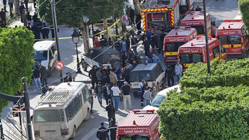 Iranpress: Suicide bomb blast hits central Tunis 
