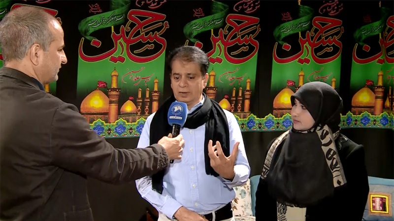 Iranpress: Shia Couple:  Imam Khomeini showed us true Islam and saved us from the dark 
