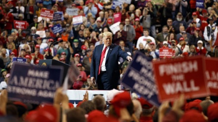 Protesters interrupt Trump rally in Indiana