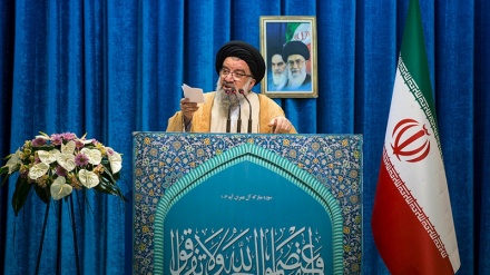 Ayatollah Khatami emphasizes on Muslim's unity against US