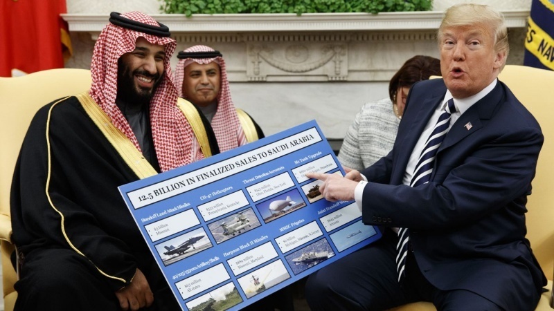  US President Donald Trump meets with Saudi Arabia