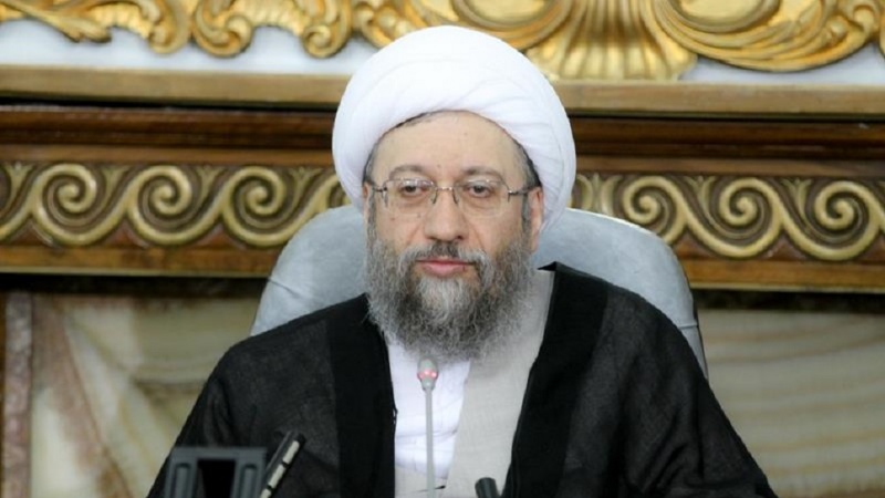 Iranian Judiciary chief Ayatollah Sadeq Amoli Larijani