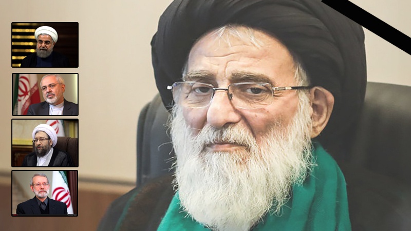 Iran's senior officials express condolences on passing away of Ayatollah Hashemi-Shahroudi