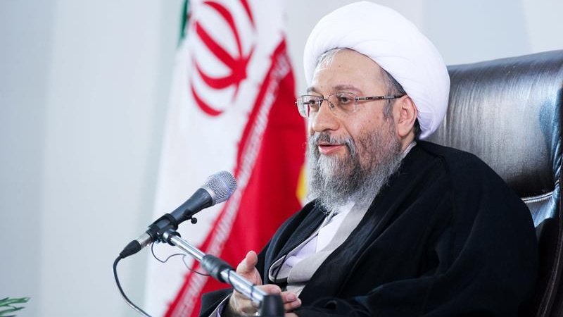 Iran Judiciary Chief Ayatollah Sadeq Amoli Larijani
