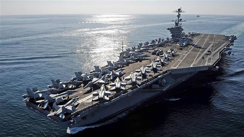 Iranpress: US Aircraft Carrier Back in the Persian Gulf