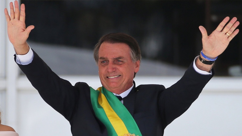 Iranpress: Jair Bolsonaro swears in as Brazil
