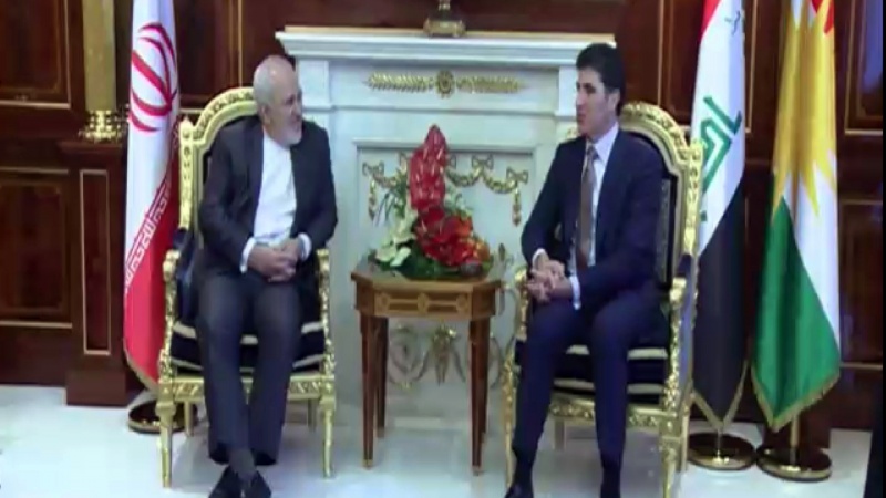 Iranpress: Zarif meets with Iraq