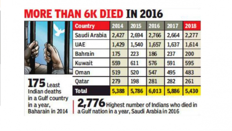 Iranpress: Over 20,000 Indian workers died in Saudi Arabia, UAE
