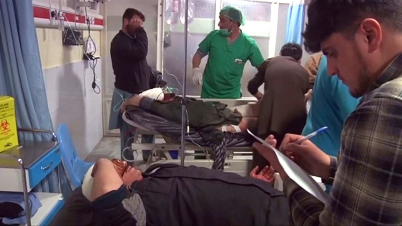 Iranpress: Four killed, 90 injured in bombing of Kabul district 