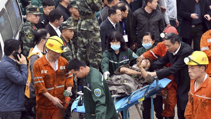 Iranpress: Death toll in China coal mine roof collapse rises to 21