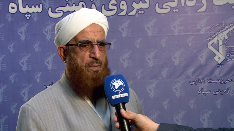 Iranpress: 40th anniversary of Islamic revolution rallies foils enemy plots: Iranian Sunni Cleric