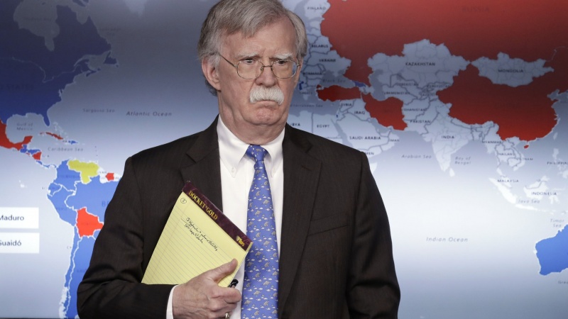 Iranpress: Bolton threatens Iran by sending Navy strike group to Middle East