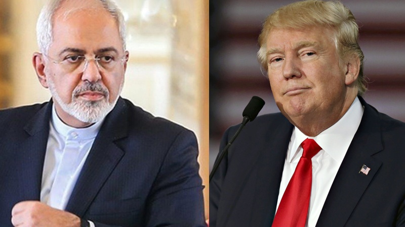 Iranpress: Zarif in response to Trump: Iranians never succumb to diktats
