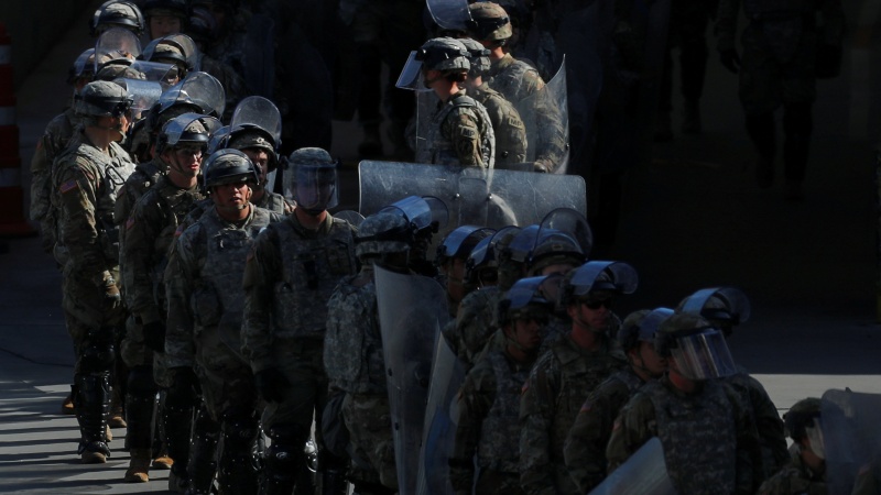 Iranpress: Pentagon deploys 3,750 more troops to US-Mexico border