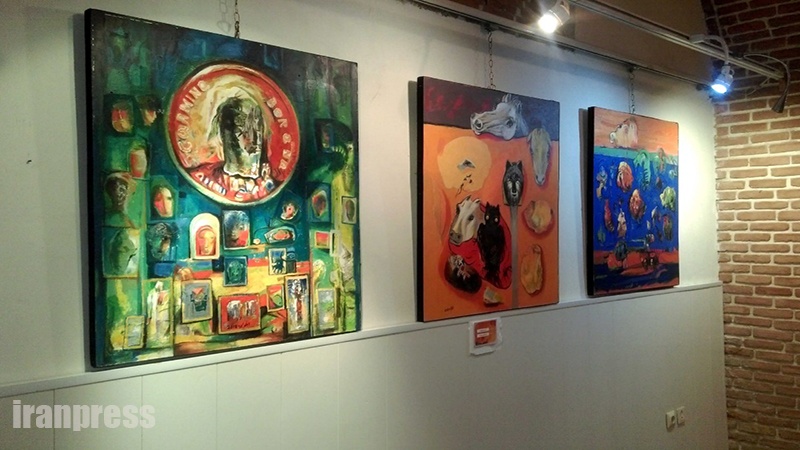 Photo: Syria Contemporary Art Exhibition opens in Tabriz