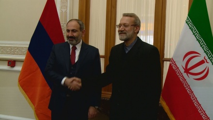Iran's Larijani calls for boosting bilateral ties with Armenia
