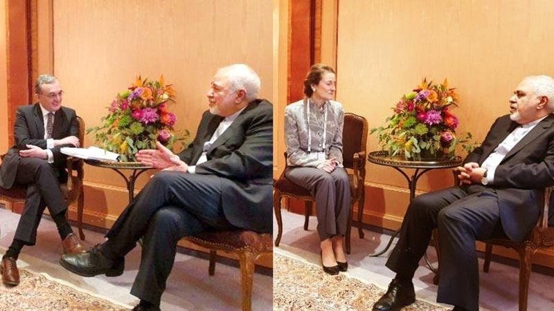 Zarif and Armenian Foreign Minister