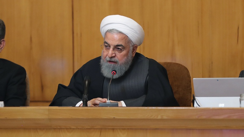Iranpress: US’ conspiracies cannot affect our people’s resolve: Rouhani