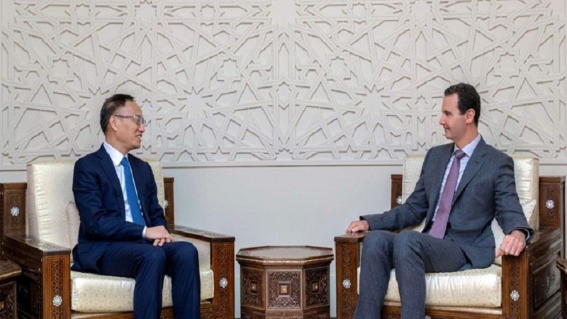 Iranpress: Syria and China call for strengthening of political, economic and business ties