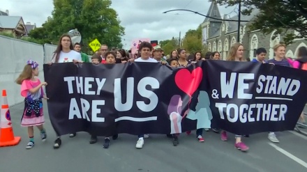 New Zealanders ‘March for Love’ in wake of terrorist attacks