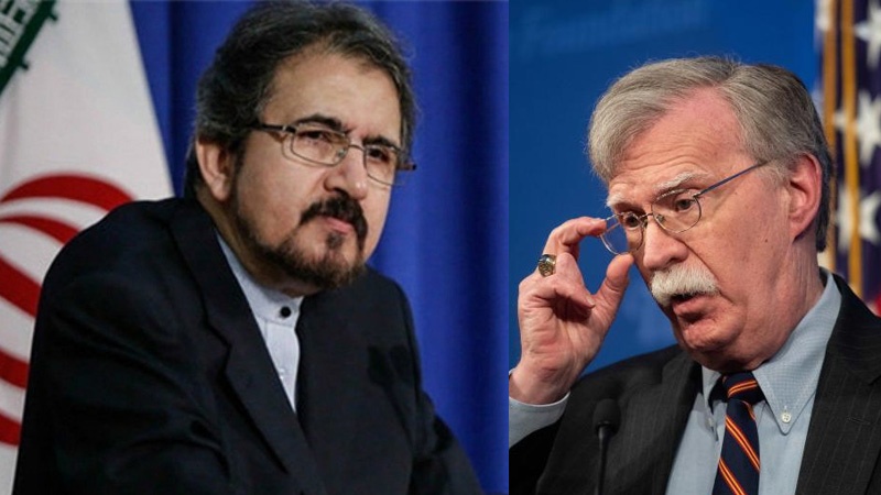 Iranpress: John Bolton needs treatment: Iran FM Spokesman 