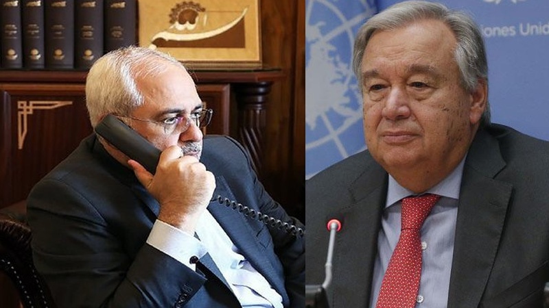 Iranpress: Zarif talks to UN
