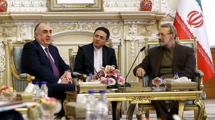 Larijani backs a peaceful solution for 'Karabakh' in meeting with Azerbaijan FM