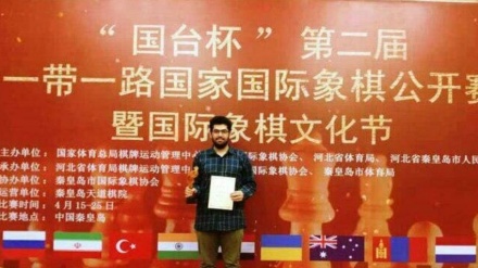 Iranian Grandmaster wins Asian 'GuoTai' Chess Cup in China