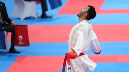 Iranian karateka grabs gold in Morocco Premier League