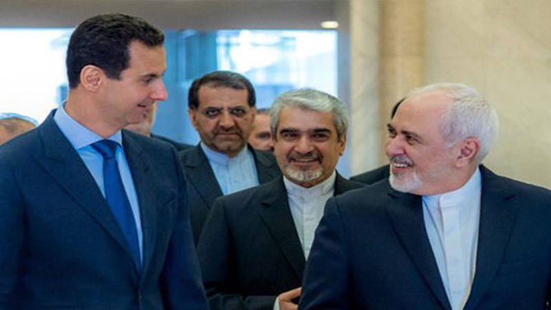 Iranpress: الأسد وظريف: الغرب لن ينجح في ثني ايران و سوريا عن مواصلة الدفاع عن حقوق شعوبهما