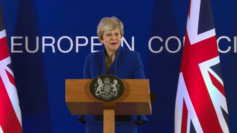 Iranpress: May agrees to October Brexit but postpones quitting until withdrawal agreement is approved