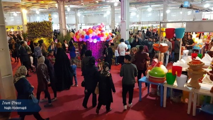 The biggest flower fair in Iran's Urmia