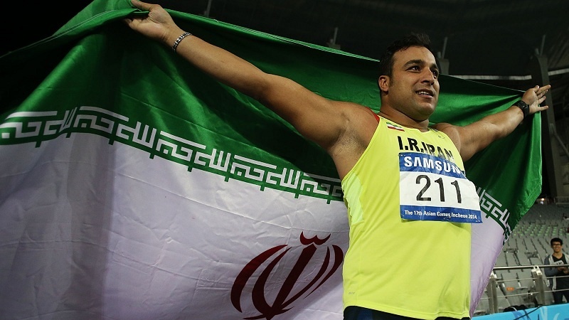 ایران برس: تأهل رامي القرص الإيراني "إحسان حدادي" إلى أولمبياد طوكيو 2020