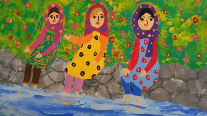 Iranpress: أطفال إيرانيون يفوزون في مسابقة الرسم باليابان