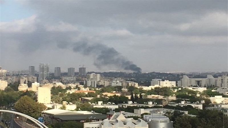 Iranpress: Explosion at Israeli army base in Tel Aviv