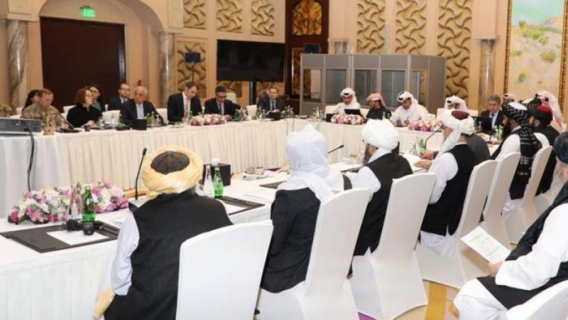 Iranpress:  المفاوضات تتواصل بين طالبان وأمريكا في الدوحة