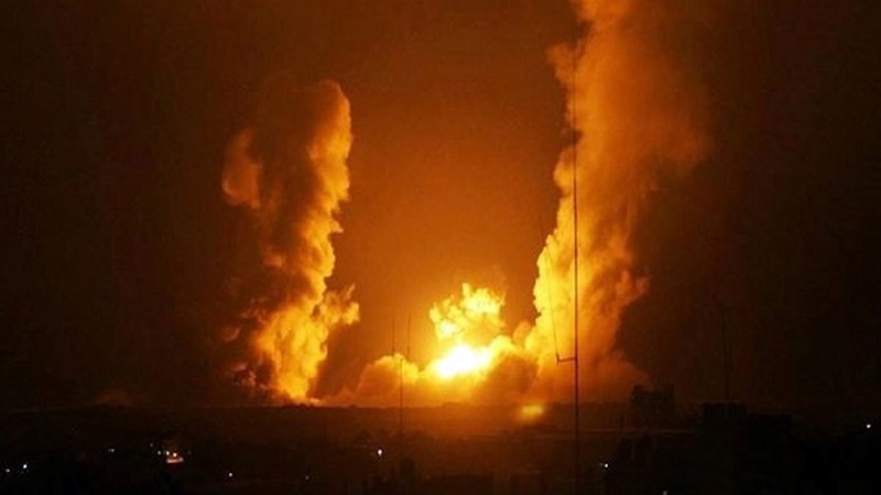 Iranpress: Israeli warplanes attack Gaza strip